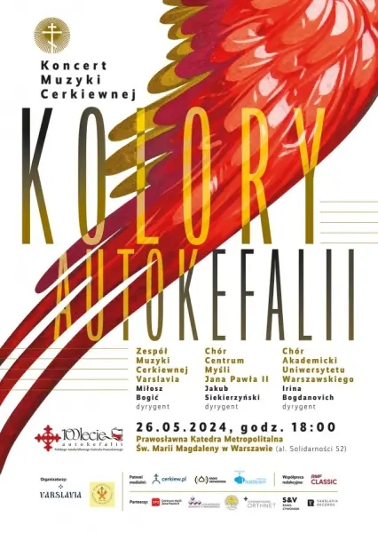Koncert Muzyki Cerkiewnej: Kolory Autokefalii