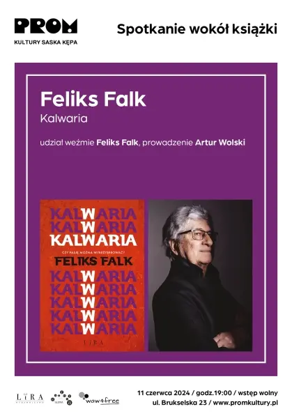 Spotkanie wokół książki „Kalwaria” Feliksa Falka