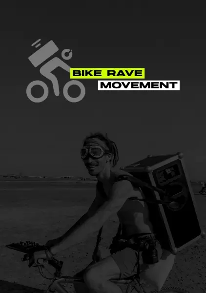 Bike Rave Movement - impreza na rowerach w stylu gonzo