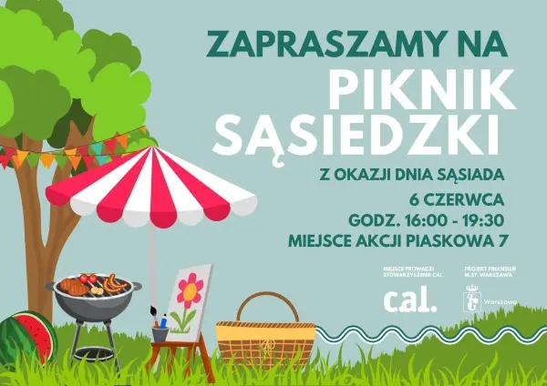 Piknik Sąsiedzki w Miejscu Akcji Piaskowa 7 