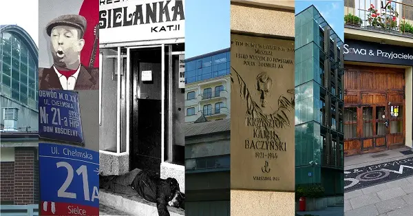 Sielce czasów Grzesiuka oraz późniejszych: Lotos, Sowa i Przyjaciele i inne [spacer bez zapisów]