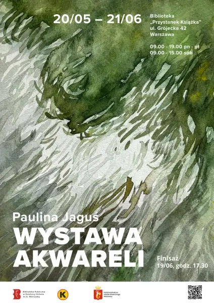 Finisaż wystawy akwareli Pauliny Jaguś.