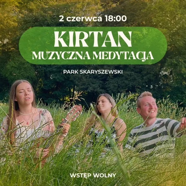 Muzyczna medytacja z dźwiękami jogi w parku