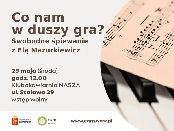 Śpiewać każdy może - spontaniczne śpiewanie w klubokawiarni NASZA