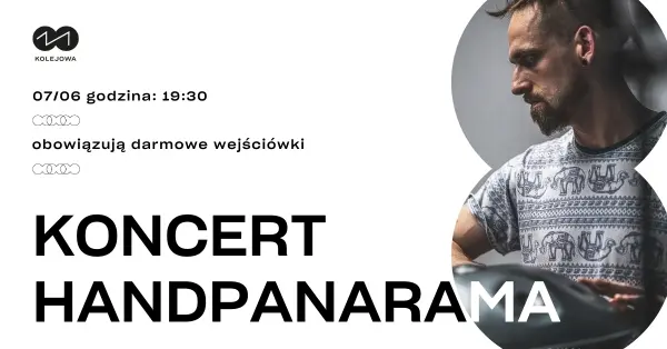 Koncert Handpanarama w Kolejowej 11