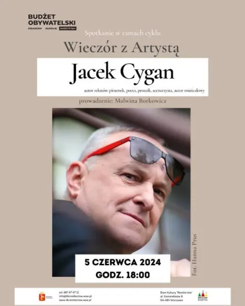 Wieczór z Artystą | Jacek Cygan
