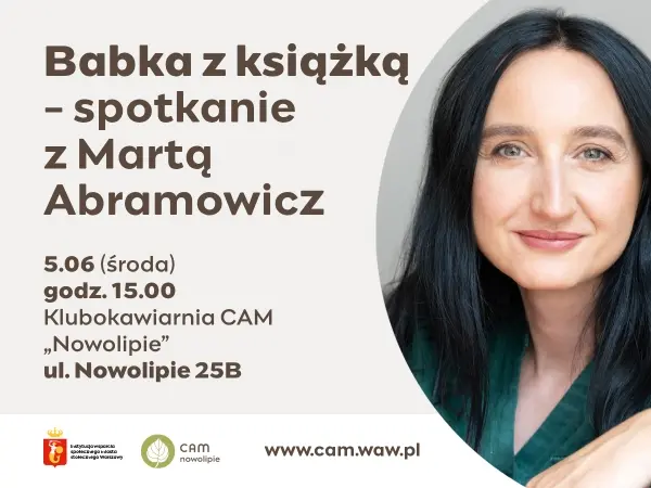Babka z książką | Spotkanie z Martą Abramowicz