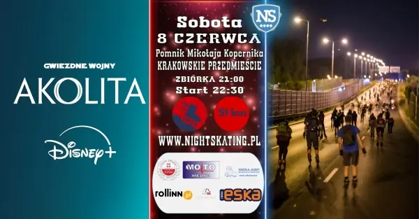 Nightskating Warszawa #5/2024 | Poziom extrem