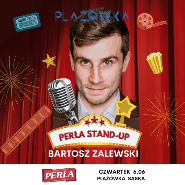 Perła Stand-up na plaży Saska | Bartosz Zalewski