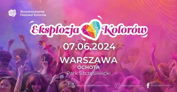 Eksplozja Kolorów na warszawskiej Ochocie 2024