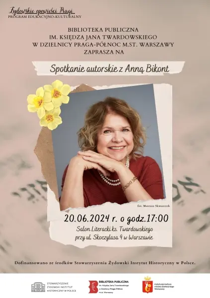 Spotkanie autorskie z Anną Bikont