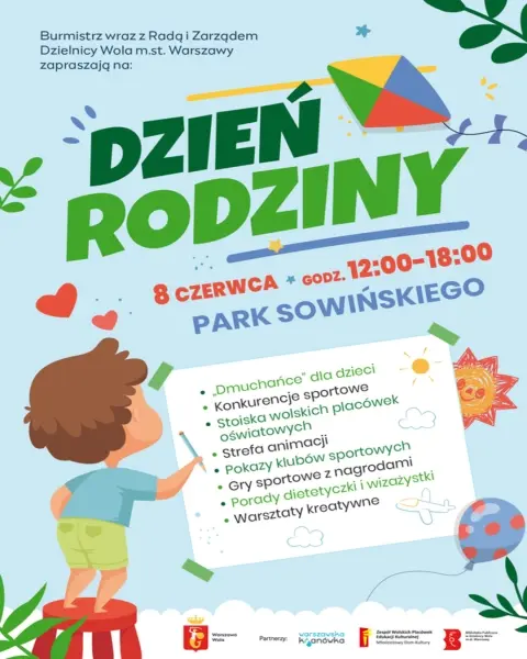 Rodzinna sobota w Parku Sowińskiego