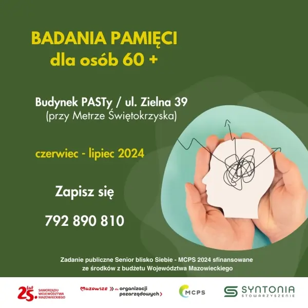 Badania pamięci dla osób 60+