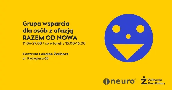 Grupa wsparcia dla osób z afazją "Razem od nowa" - nabór
