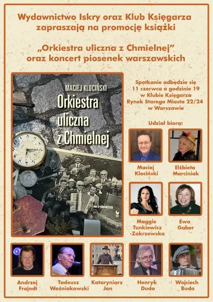 MACIEJ KLOCIŃSKI W WARSZAWIE – KONCERT