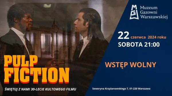 Kino pod chmurką w MGW | „Pulp Fiction” 