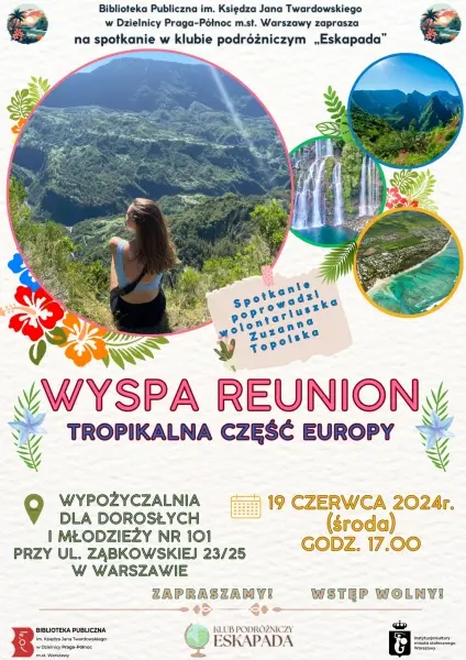 Spotkanie podróżnicze o wyspie Reunion