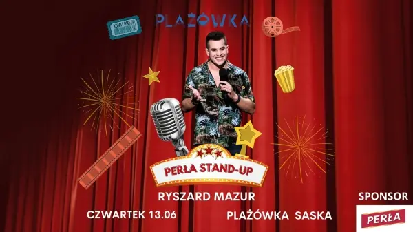 Perła Stand-up na plaży Saska | Ryszard Mazur