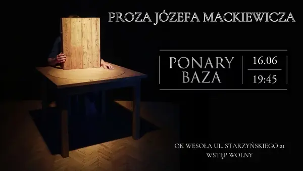 Ponary „Baza” – proza Józefa Mackiewicza