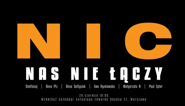 NIC NAS NIE ŁĄCZY | One Day Art Show 