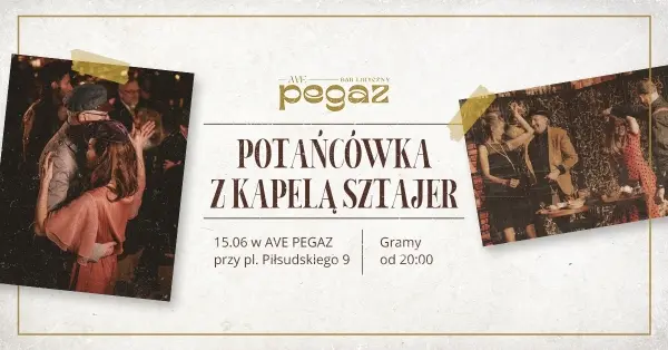 Potańcówka z Kapelą Sztajer w Ave Pegaz