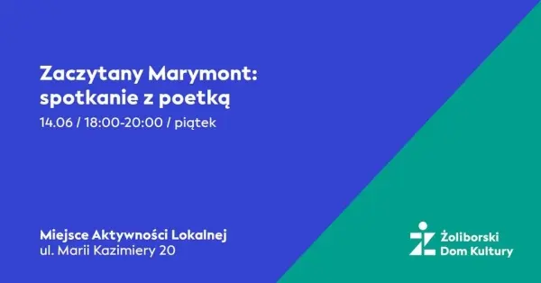 Zaczytany Marymont: spotkanie z poezja