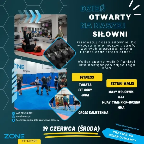 Dzień Otwarty na siłowni Zone Fitness!