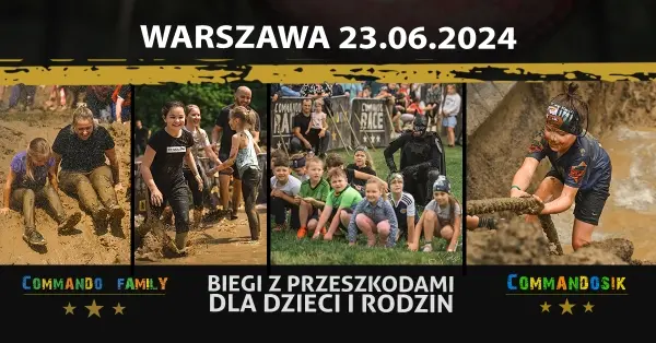 Biegi z przeszkodami dla dzieci oraz rodzin 