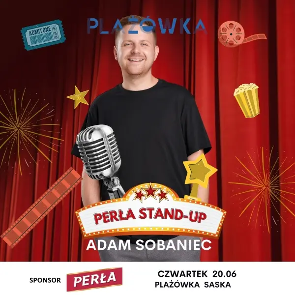 Perła Stand-up na plaży Saska | Adam Sobaniec