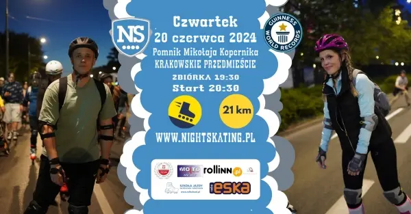 Nightskating Warszawa #6 | Poziom 2