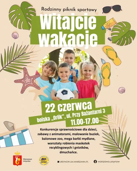 Piknik sportowy „Witajcie Wakacje” 