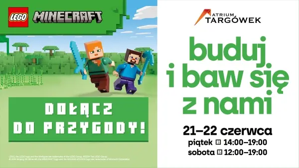Strefa LEGO® Minecraft® w CH Targówek