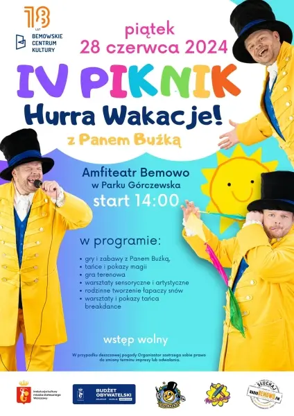IV Piknik Hurra Wakacje z Panem Buźką