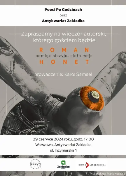 Wieczór autorski Romana Honeta