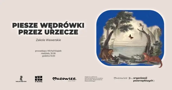Urzekające Zakole Wawerskie. Spacer z przewodnikiem i tłumaczeniem na PJM