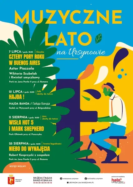 Muzyczne Lato na Ursynowie 2024 | Cztery pory roku w Buenos Aires. Astor Piazzola