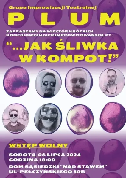 Występ Grupy Improwizacji Teatralnej PLUM