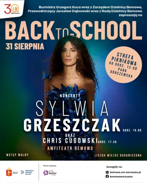 Back to School na Bemowie | Koncert Sylwii Grzeszczak 