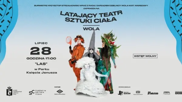 "LAS" przyrodniczy spacer teatralny | Latający Teatr Sztuki Ciała