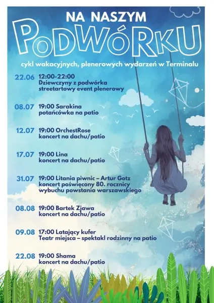 NA NASZYM PODWÓRKU: Sarakina - potańcówka na patio