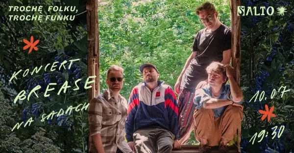 Trochę folku, trochę funku | Koncert BREASE na Sadach