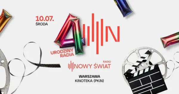 4. Urodziny Radia Nowy Świat w Kinotece (PKiN)