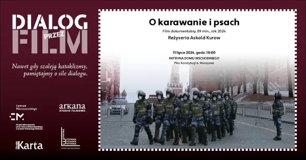 “O karawanie i psach” (2024) / Zdobywca Grand Prix 64. KFF / pokaz filmu i rozmowa z reżyserem 