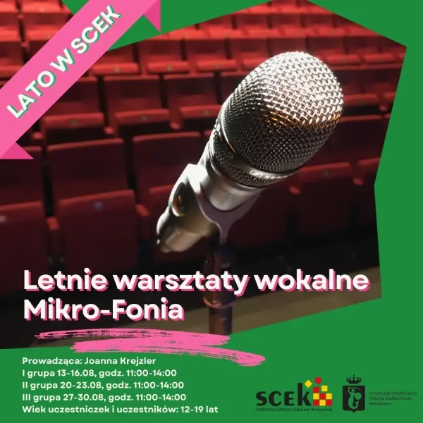 Letnie warsztaty wokalne Mikro-Fonia