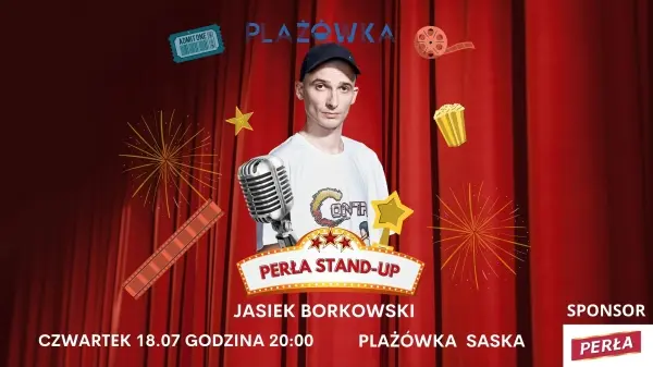 Perła Stand-up na plaży Saska | Jasiek Borkowski 