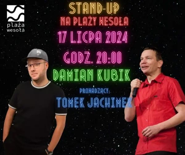 Stand-Up na Plaży Wesoła | Damian Kubik x Tomek Jachimek