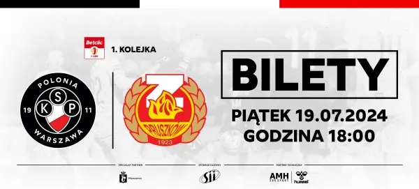 Mecz Polonia Warszawa – Znicz Pruszków