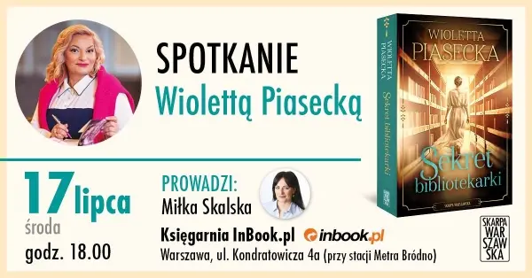 Spotkanie autorskie z Wiolettą Piasecką