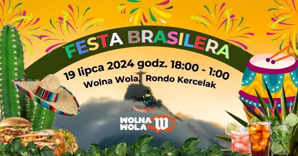 Festa Brasileira - koncert zespołu SambaSoul na Wolnej Woli