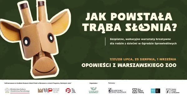 Jak powstała trąba słonia? Opowieści z warszawskiego ZOO 